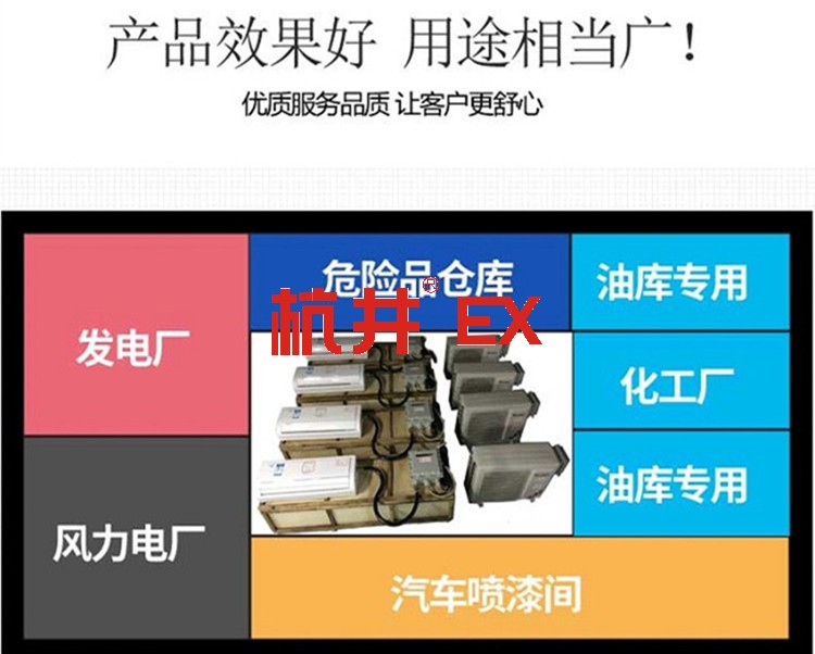 化工廠化學(xué)實(shí)驗(yàn)室用空調(diào)-吊頂全新風(fēng)防爆空調(diào)